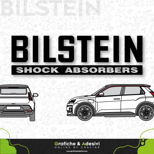 Adesivo Portiera Cofano o Baule - Bilstein Shock Absorbers