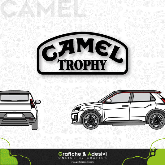 Adesivo Portiera Cofano o Baule - Camel Trophy