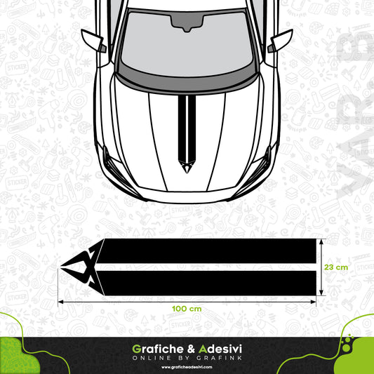 Cupra - Fascia Striscia Cofano