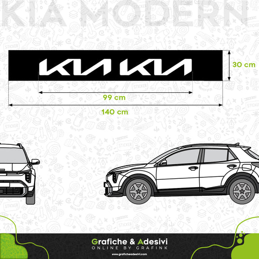 Fascia Adesiva Striscia Parasole - Kia Moderno