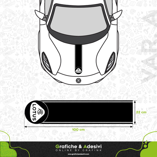 Lotus - Fascia Striscia Cofano