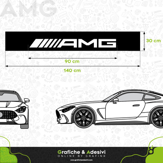 Fascia Adesiva Striscia Parasole - Mercedes Benz AMG