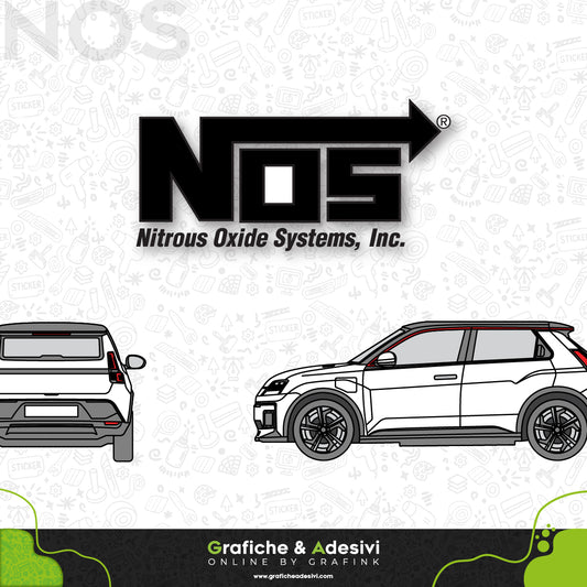 Adesivo Portiera Cofano o Baule - NOS