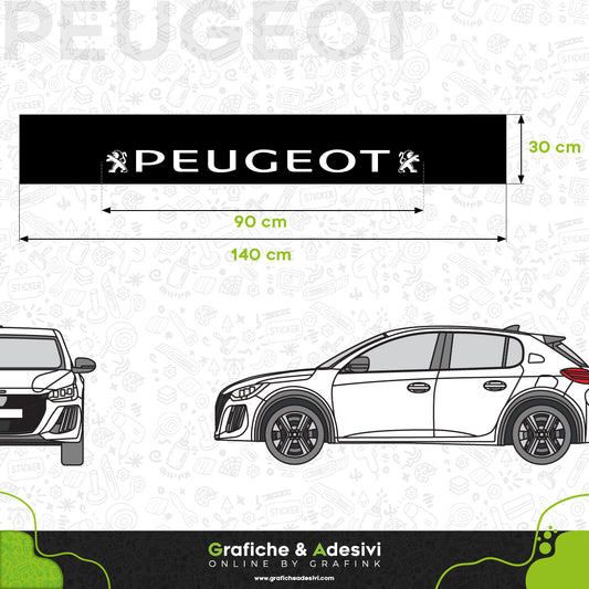 Fascia Adesiva Striscia Parasole - Peugeot Classico