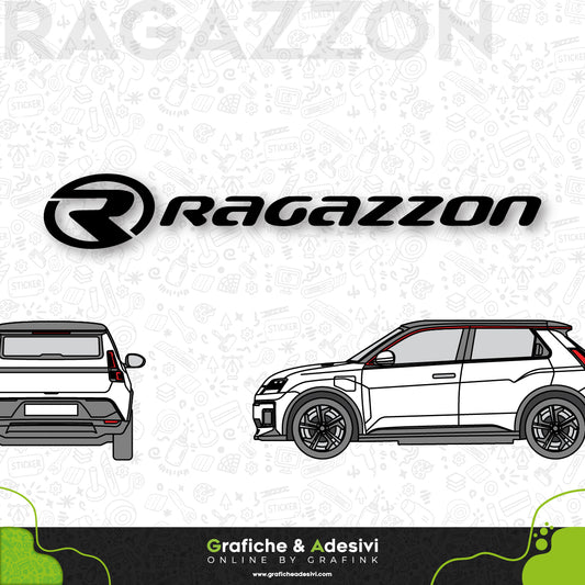 Adesivo Portiera Cofano o Baule - Ragazzon