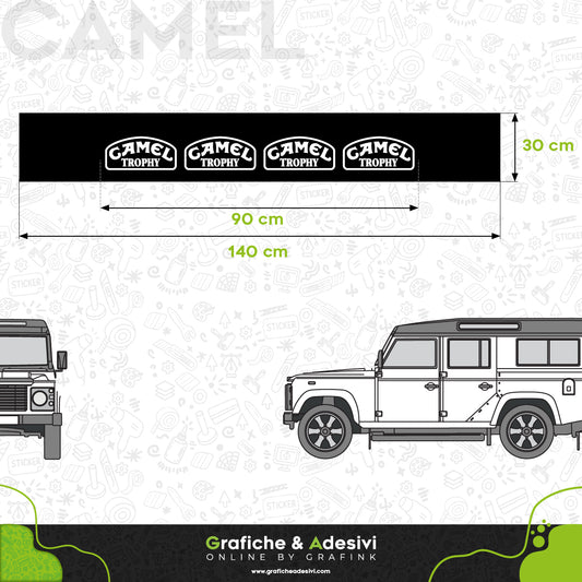 Fascia Adesiva Striscia Parasole - Camel Trophy