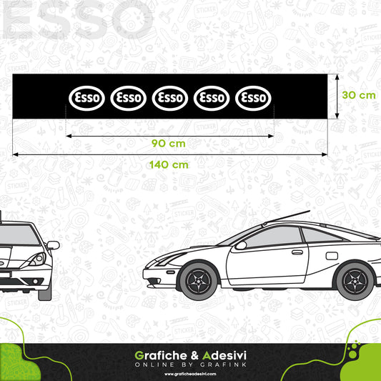 Fascia Adesiva Striscia Parasole - Esso