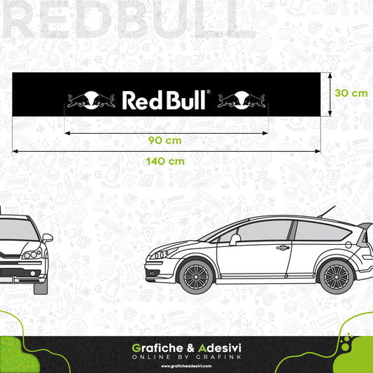 Fascia Adesiva Striscia Parasole - Red Bull Racing